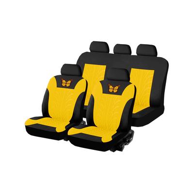 Four-piece Universal Car Seat Cover, Embroidered Car Seat Protector, Car Interior Accessories, Waterproof And Stylish Car Seat Cover