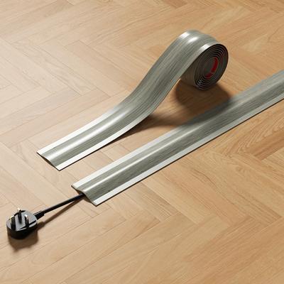 High Quality Soft Cord Cover PVC Flexible Wire Cover Durable Self-Adhesive PVC Cord Cover Floor