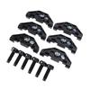 Hardtop Halterung Haltemutter 55397093AC Hardtop Befestigungsschraube und Haltemutter Hardware Kit Ersatz für Jeep
