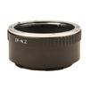 Manual Lens Converter EF Lens Adapter EF To Z Mount Z5/Z50 Camera Adapter
