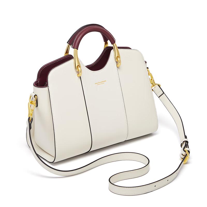 Cnoles Damen Handtasche aus Leder mit großem Fassungsvermögen