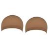 2Pcs Elastic Lace Bandage Hairnet Breathable Mesh Wig Hat Soft Nylon Stretch Cap
