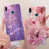 For Huawei Y9 2019 Case JKM-LX1 JKM-LX2 New Flowers Butterfly Painted Cover Soft Silicone Case For Huawei Y9s Y 9 s Y9 2019 Bags