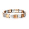Braccialetti Charm Italiani Fai da Te Catena di Base Bracciale in Acciaio Inossidabile Moduli Assemblati Versatili Regalo Ideale 9mm Universale Dropshipping