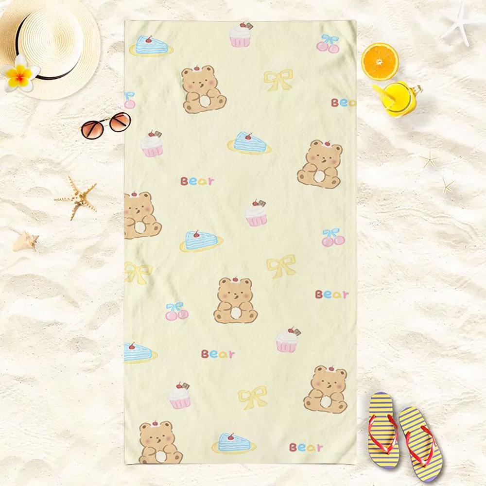

High-quality appearance level cartoon cute black cat series sports towel for gym, beach, seaside, yoga, sweat towel, quick absor W40*H60(CM)