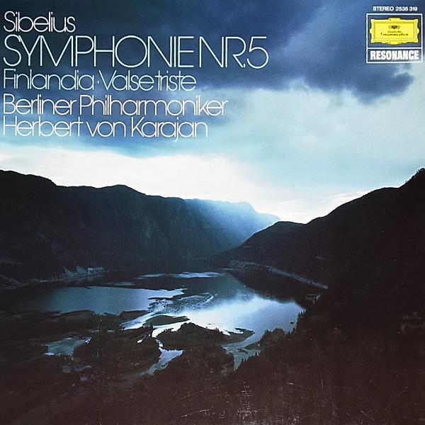 

LP Record HERBERT VON KARAJAN - BERLINER PHIL - Jean Sibelius, Symphonie Nr.5 - Fin 2535319 Deutsche Grammo 1978 Germany Classical Used