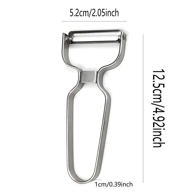 

1 шт./Овощечистка Фрукты Нож из нержавеющей стали Капустные терки Салат Слайсер для картофеля Кухонные аксессуары Инструменты для приготовления пищи Широкий рот