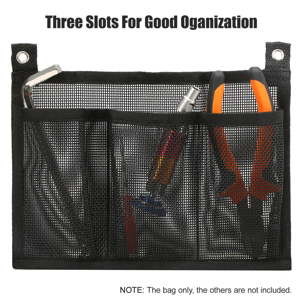 Kayak Mesh Storage Side Pouch Boat Fishing Holder Bag Canoe Mesh Bag