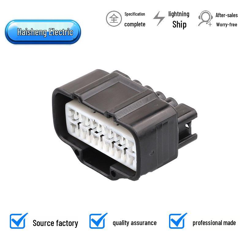 12-Pin Black Automotive Wiring Connector Plug 90980-11151