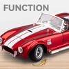 1/24 Ford Shelby Cobra 427 S/C Alloy Model Car Toy Diecasts Casting Sound and Light Car Toys for Children Vehicle
