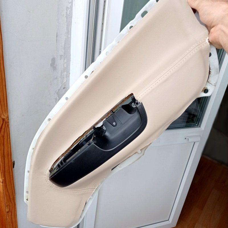 Mikrofaserleder Auto Innenraum Türverkleidung Armlehnenabdeckung Zierleiste Für Skoda Octavia 2007 2008 2009 2010 2011 2012 2013 2014 LHD/RHD