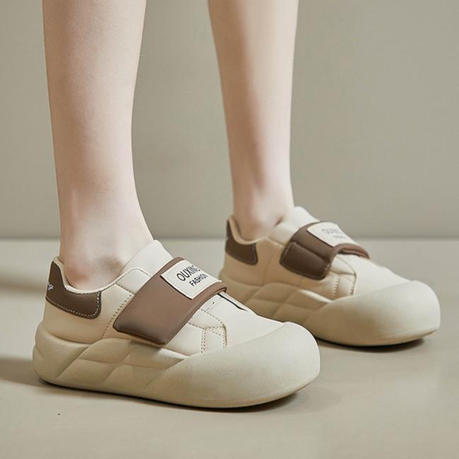 Spring students' thick soled height increasing sports board shoes and casual shoes