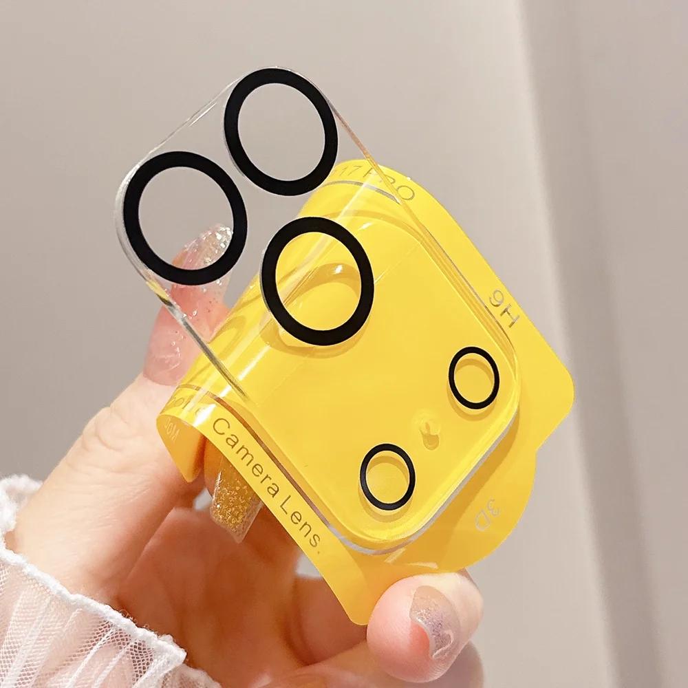 For IPhone 17 Pro Max 16 15 14 13 12 17 Pro  17 Air  17 Full Coverage Explosion-proof Scratch-Resistant HD Camera Lens Protector Film