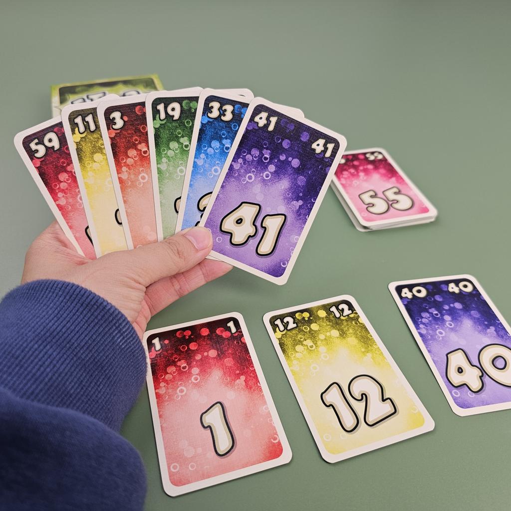 For The Win Board Game: Card Trick-Taking Number Party