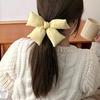 Bowknot Hair Scrunchies Thick Oversized Hair Scrunchy Elegant Hair Rope Scrunchy Women Ponytail Holder