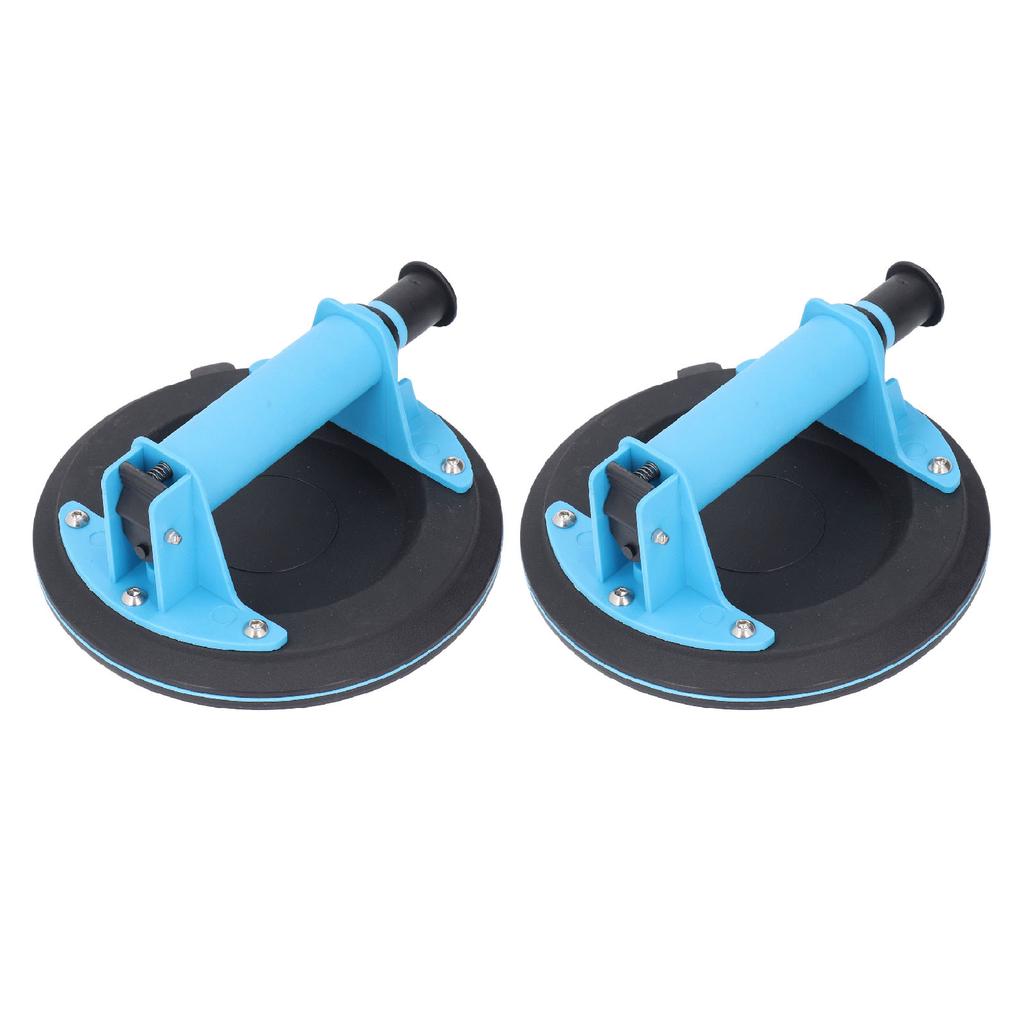 Glass Suction Cup, 8 Inch Vacuum Suction Cup Glass Lifter Vacuum Pump, 440 Lbs Load Capacity for   Glass Lifter for Curved and Flat  s wit
