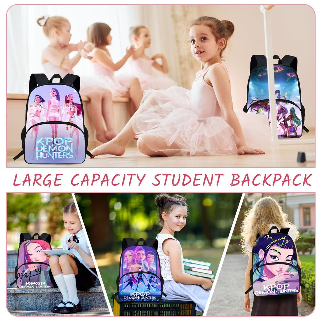 Elementary School Cartoon Backpack And Peripheral Backpack