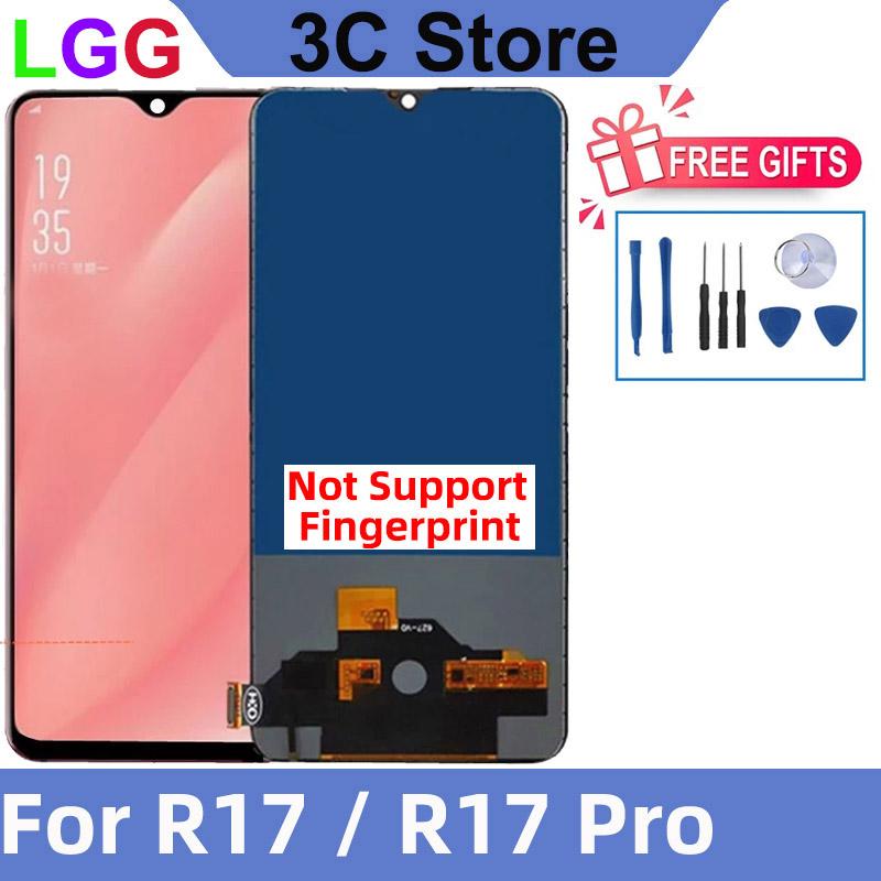 

LCD Display for OPPO R17 / R17 Pro Touch Screen Digitizer Assembly Replacement Parts 4K HD