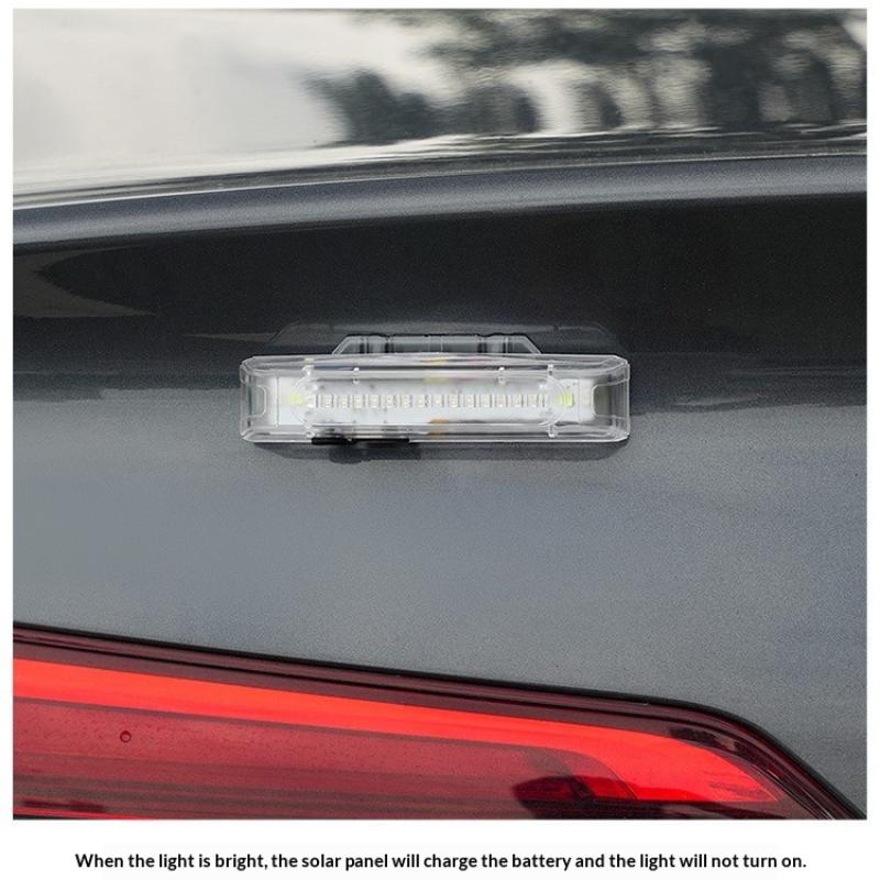 Solar Strobe Light Solar Led Tail Warning Lights Flash Lights Vehicle Strobe Lights Waterproof Anti Collision Lights For Trucks