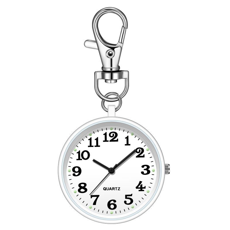 Small Pocket Watch, Keychain, Luminous Male And Female Civil Servants, Digital Student Pendant Watch, Children'S Watch, Simple Elderly Watch