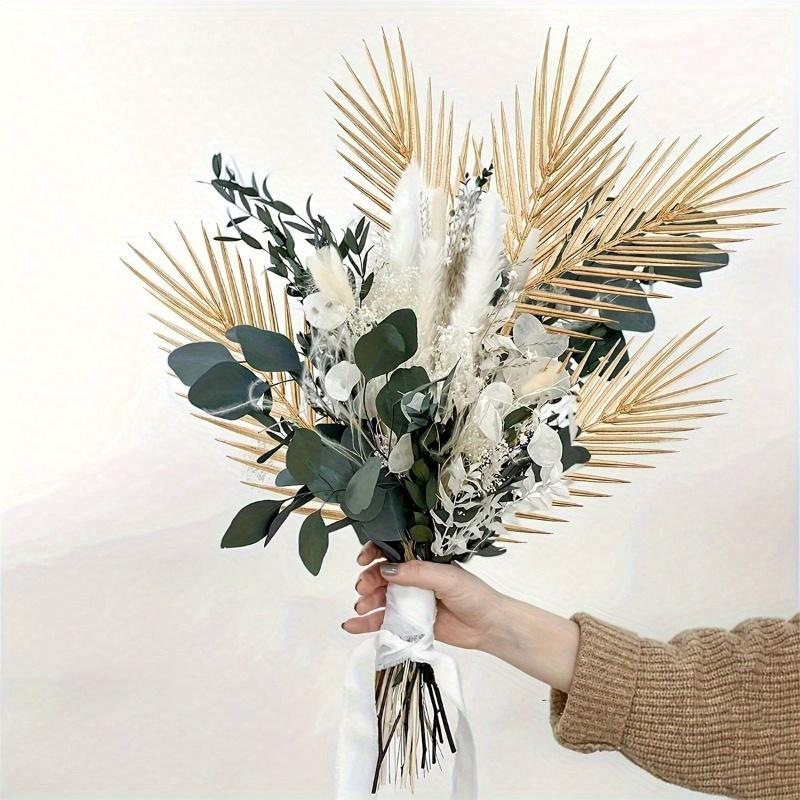 Suitable for Summer Decoration, Palm Flower Arrangement, Wedding, Birthday, Room Decor, Home Decor, Hawaiian Party, Jungle Beach