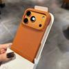 Personalised Nylon Fabric Stitched With Leather Case For For Iphone 17 Air 16 15 14 13 12 Pro Max Plus Frameless Cooling Hard Cover