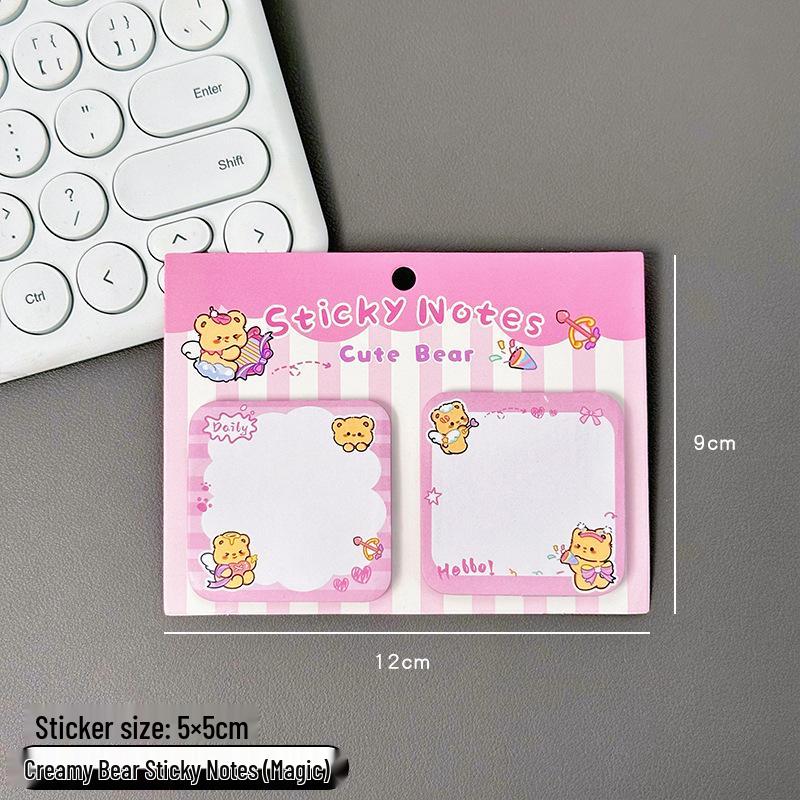 Creative Cartoon Sticky Notes - Cute Reward Gift for Primary School Students