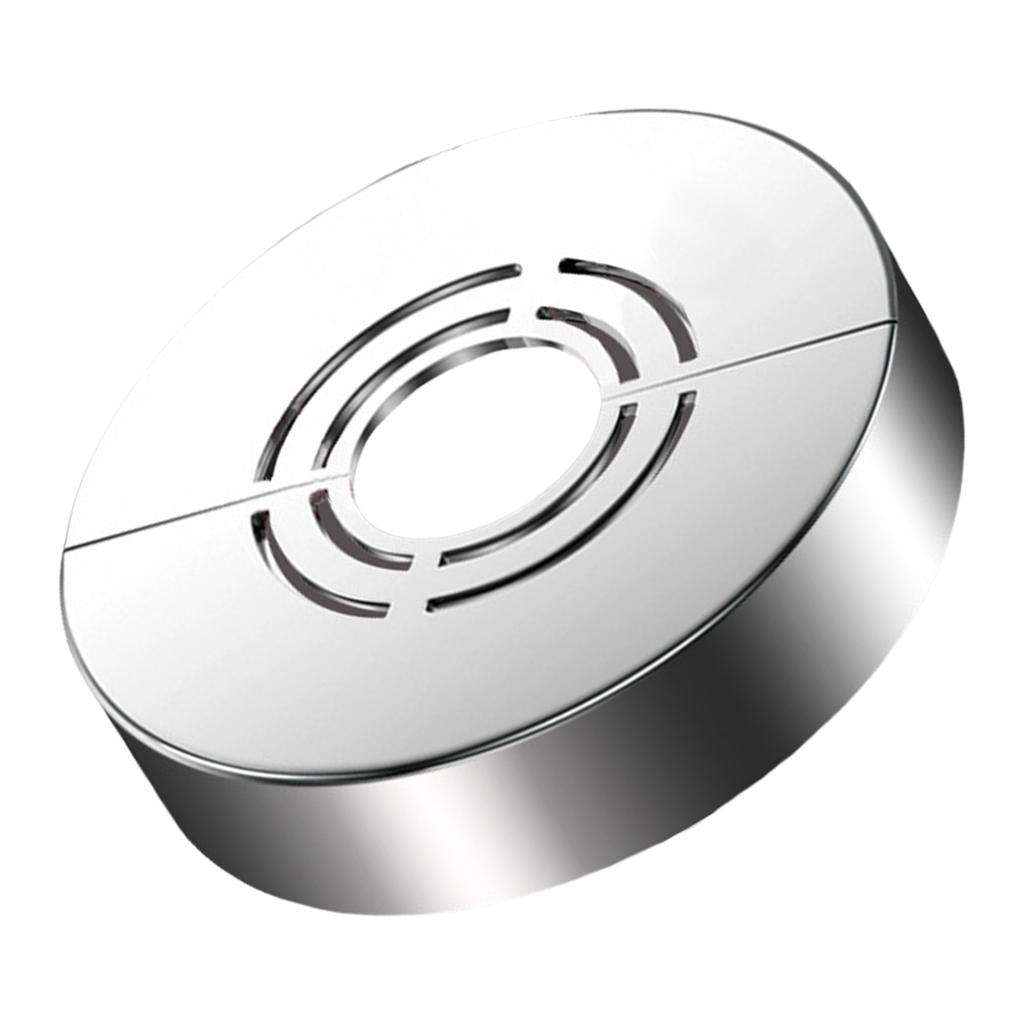 Adjustable Height Silver Shower Pipe Cover Decorative Bathroom Accessory For Enhanced Aesthetics