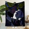 Cute Cartoon Rebecca Printed Picnic Blankets Warm Blanket Soft and Comfortable Blanket C-C-Cyberpunks-Home Travel Birthday Gift
