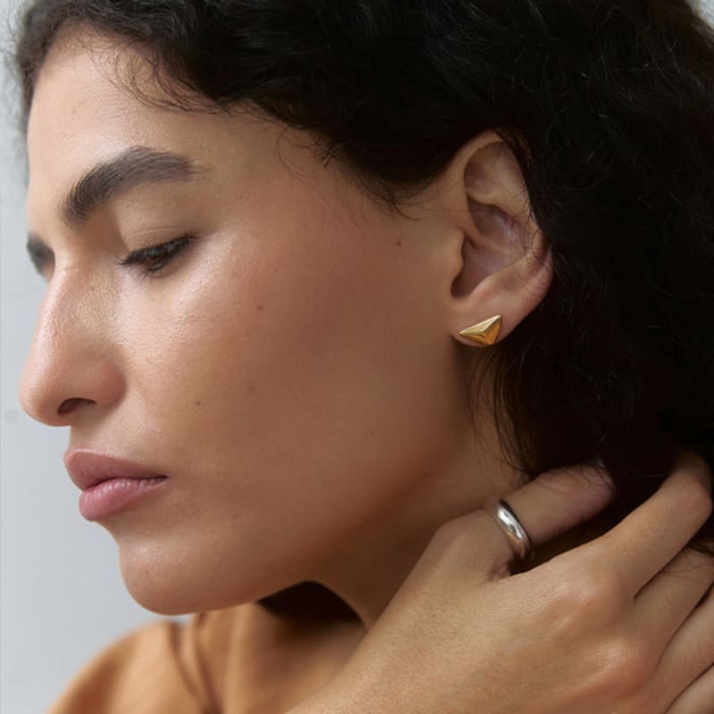 mimesi Triangle Earring (2color)