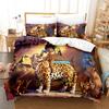 Magical Anime Girl Printed Bedding Set,1 Duvet Cover and 1/2*Pillowcase 2pcs, Without Core, Suitable for Bedrooms or Guest Rooms