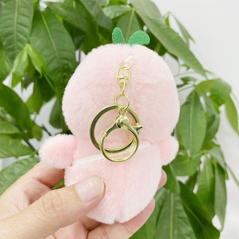 Mini Duck Cute Plush Doll Keyring Fluffy Gift For Children And Stuffed Toy Lovers