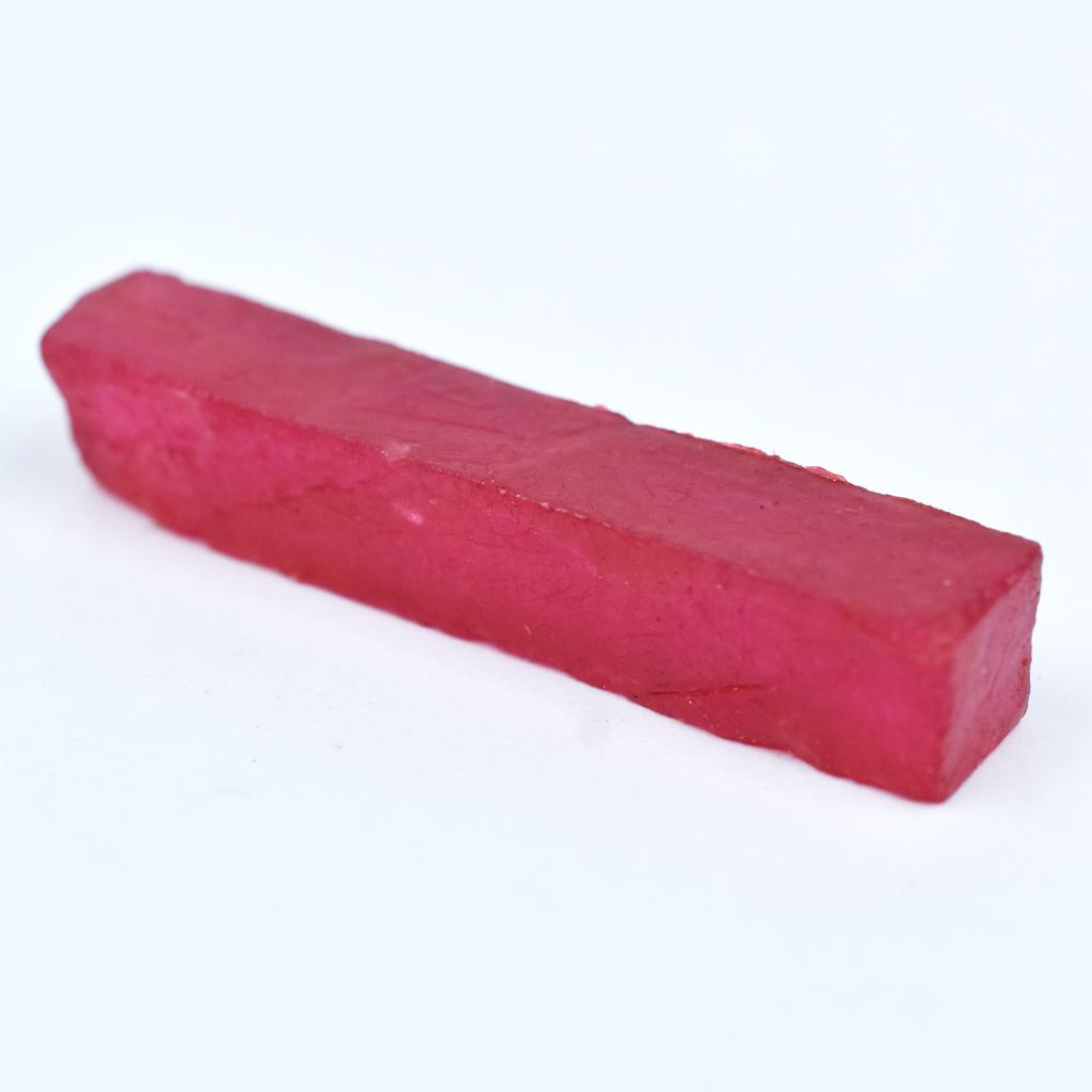 Natural Red Ruby 80ct Raw Rough Certified Loose Gemstone