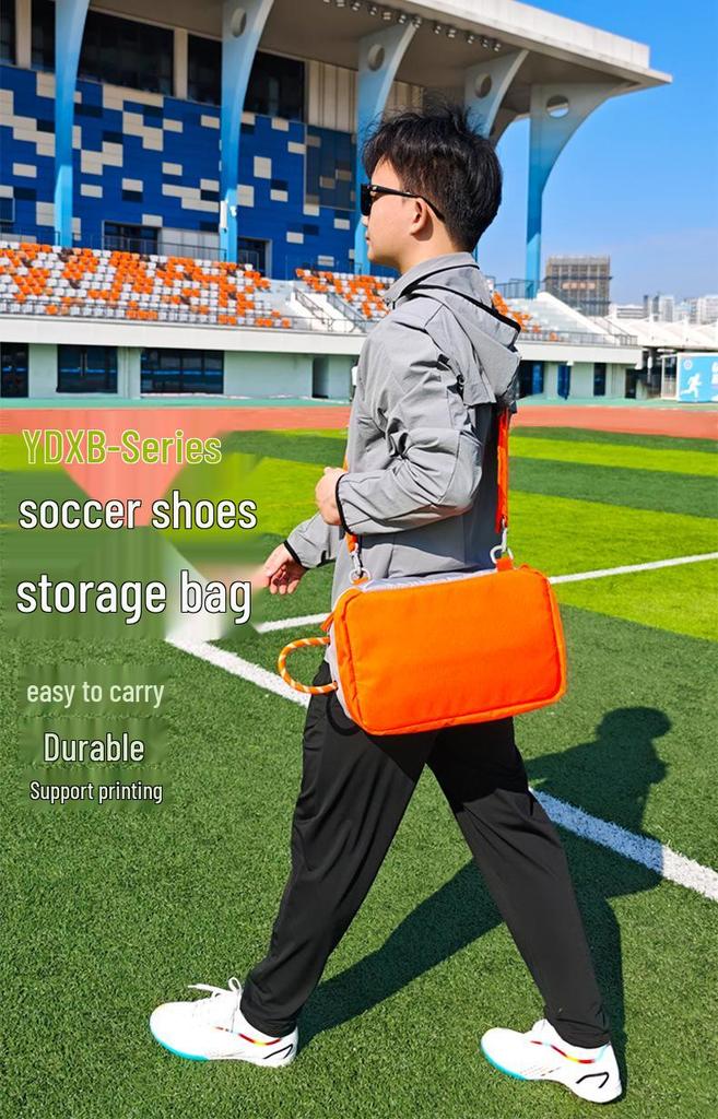 Portable Dual-Use Sports Shoe Bag with Handle