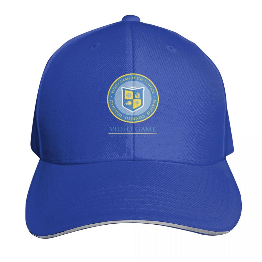 VGHS LOGO Baseball Cap Breathable Mesh Back Adjustable Buckle Closure Moisture Wicking Quick Dry