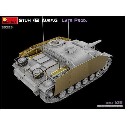 Miniart 1/35 Scale German 10.5cm Assault Howitzer 42 Ausf. G Late Production Plastic Model MA35355