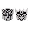 3D Metal Transformers Car Emblem: Decepticon & Autobot Badge