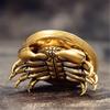 Crabs Miniature Statue Office Desk Ornament Home Shelf Decoration Antiqued Metal Craftsmanships Design Gifting