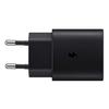 25W Fast Wall Charger - Phonillico - Compatible with Samsung Galaxy A05/A15/S23 FE - USB-C - Black