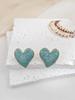 Stainless Steel Enamel Drop Earrings Studs for Women  Fashion Exquisite Temperament Earrings Womens Spring Jewelry Gifts