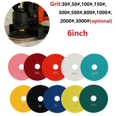Dry/Wet Polishing Pad Polishing Pad 1pc 6 Inch Discs