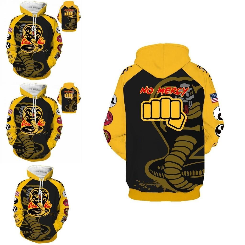 The Karate Kid Cobra Kai Hoodie 3d Animation Weich Bequem Cosplay Pullover