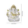 Ganesha Figurine, Fengshui Religious Elephant God Figurine, Resin Buddha Statue, Lord Ganesh Statue,