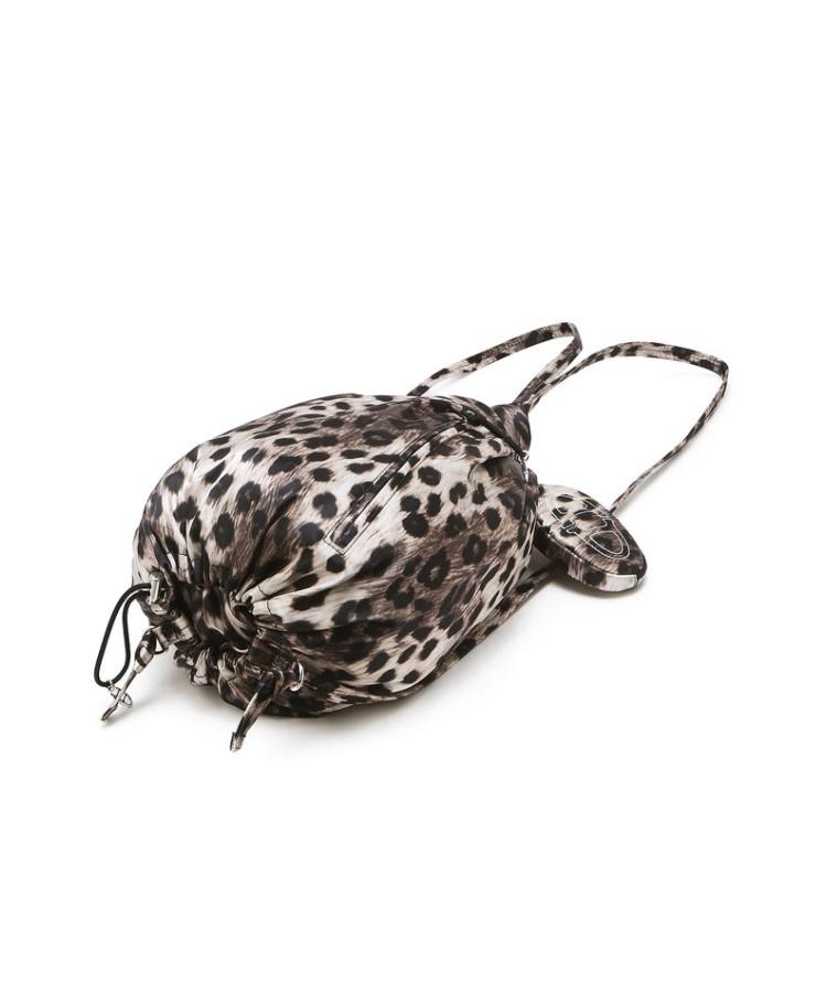 Athe Vanessabruno [Bonbon] Brown Leopard Shoulder Bag And Backpack M Aaba5F132W2