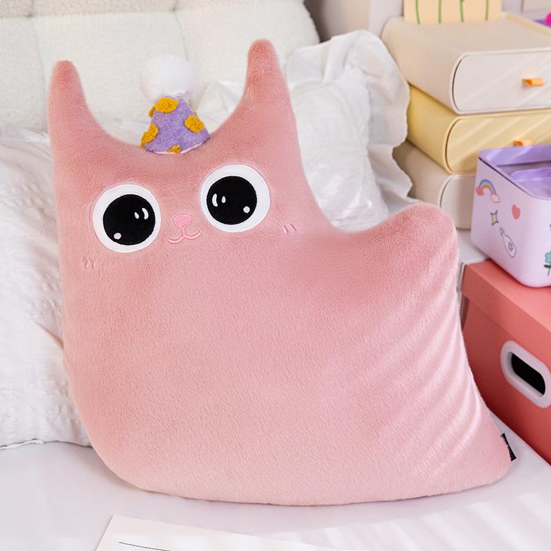 Soft cat throw pillow plush toy doll cat doll home pillow cushion girl doll