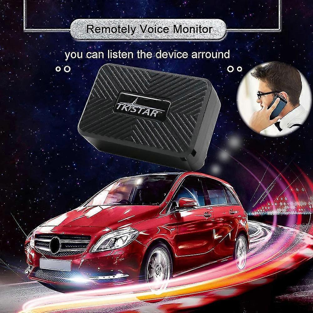TKSTAR TK913 Car GPS Tracker 2G GPRS Locator with Automatic Voice Monitoring, Free Web APP