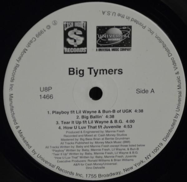 

12inch Record BIG TYMERS - Big Tymers U8P1466 Cash Money Reco 1999 US Rap & Hip-Hop/R&B Used