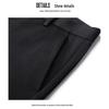 ROMON Men's Business Casual Straight Stretch Trousers
