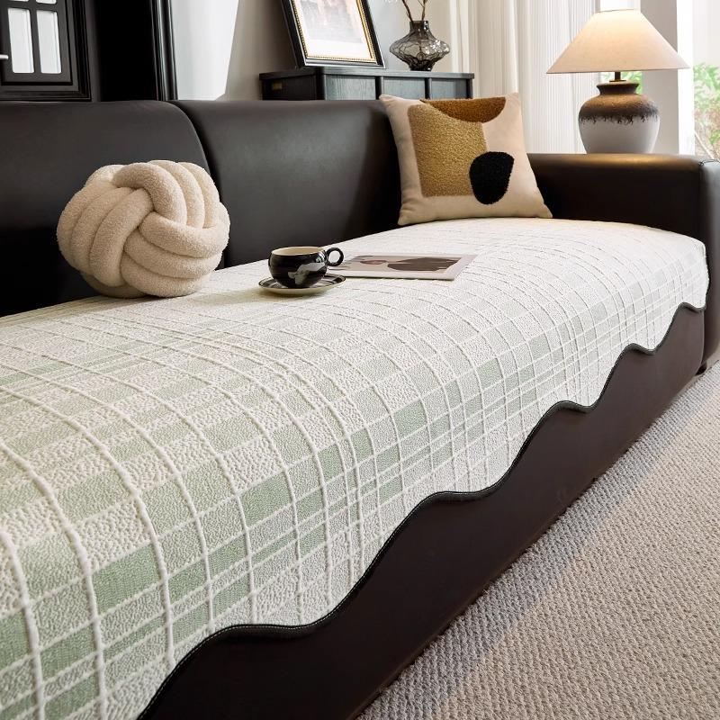 

Летняя прохладная специальной формы подушка для дивана из ледяного шелка 2025 новая летняя подушка-мат чехол для дивана прямой ряд 70*70cm