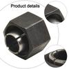 A Complete Set of Two Router Nuts Specifically Engineered to Enhance Performance on DEWALT's Popular BW Series